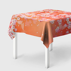 Скатерть для стола Весенняя волна, цвет: 3D-принт — фото 2