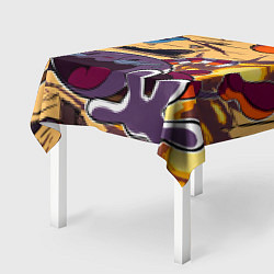 Скатерть для стола Взрыв Вернера Вермана Cuphead, цвет: 3D-принт — фото 2
