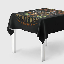 Скатерть для стола Скандинавский Викинг, цвет: 3D-принт — фото 2