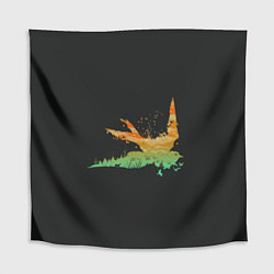 Скатерть для стола Душа природы - птица, цвет: 3D-принт