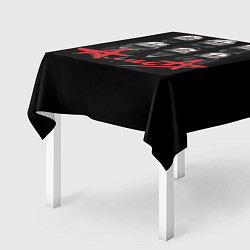 Скатерть для стола Рок-группа АЛИСА, цвет: 3D-принт — фото 2