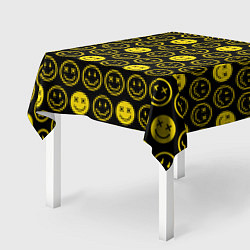 Скатерть для стола Nirvana смайлики, цвет: 3D-принт — фото 2