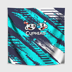 Скатерть для стола Cuphead две чашечки, цвет: 3D-принт
