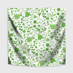 Скатерть для стола Зелёное поле, цвет: 3D-принт