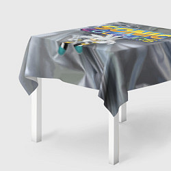 Скатерть для стола Silver Hedgehog - Sonic - Video Game, цвет: 3D-принт — фото 2
