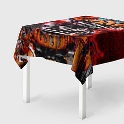Скатерть для стола Кошмарный Фредди, цвет: 3D-принт — фото 2