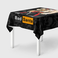 Скатерть для стола Bad Santa and sexy girl, цвет: 3D-принт — фото 2