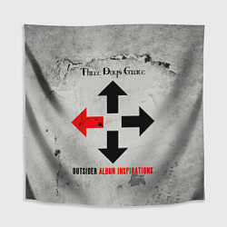 Скатерть для стола Outsider Album Inspirations - Three Days Grace, цвет: 3D-принт