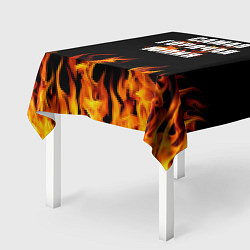 Скатерть для стола Самая горячая Юлия, цвет: 3D-принт — фото 2