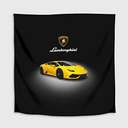 Скатерть для стола Спорткар Lamborghini Aventador, цвет: 3D-принт