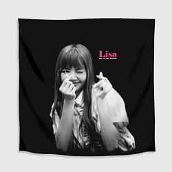 Скатерть для стола Blackpink Lisa Sign of love, цвет: 3D-принт