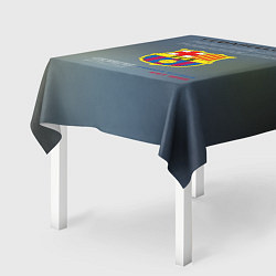 Скатерть для стола Футбольный клуб барселона, логотип, цвет: 3D-принт — фото 2