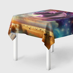 Скатерть для стола Небесный львица, цвет: 3D-принт — фото 2