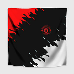 Скатерть для стола Manchester United flame fc, цвет: 3D-принт