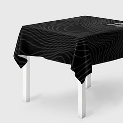 Скатерть для стола Arctic Monkeys - белые линии, цвет: 3D-принт — фото 2