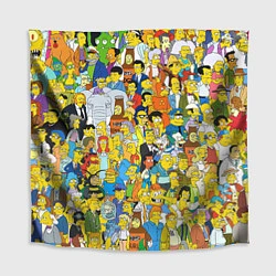 Скатерть для стола Simpsons Stories, цвет: 3D-принт