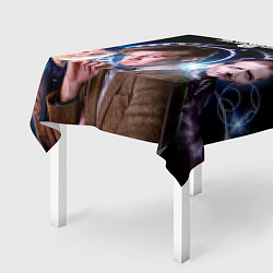 Скатерть для стола Одиннадцатый Доктор, цвет: 3D-принт — фото 2