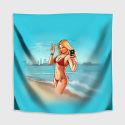 Скатерть для стола GTA 5: Sea Girl, цвет: 3D-принт