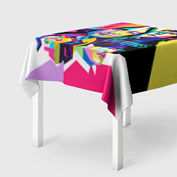 Скатерть для стола The Beatles: Poly-art, цвет: 3D-принт — фото 2