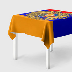 Скатерть для стола Герб и флаг Армении, цвет: 3D-принт — фото 2