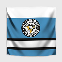 Скатерть для стола Pittsburgh Penguins: White, цвет: 3D-принт