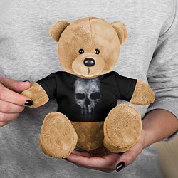 Игрушка-медвежонок Череп, цвет: 3D-коричневый — фото 2