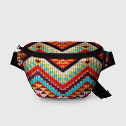 Поясная сумка Вышивка шерстью, цвет: 3D-принт