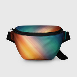 Поясная сумка Стильный окрас, цвет: 3D-принт