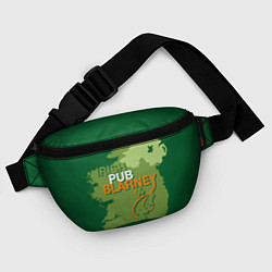 Поясная сумка Irish pub Blarney, цвет: 3D-принт — фото 2