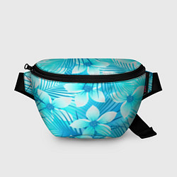 Поясная сумка Tropical Flower, цвет: 3D-принт