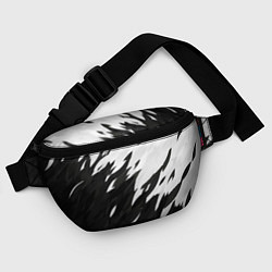 Поясная сумка Black & white, цвет: 3D-принт — фото 2