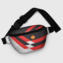 Поясная сумка Manchester United: Stipe, цвет: 3D-принт — фото 2