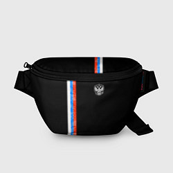 Поясная сумка Russia - Black collection 2023, цвет: 3D-принт