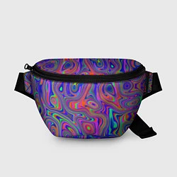 Поясная сумка Цветная текстура 5, цвет: 3D-принт