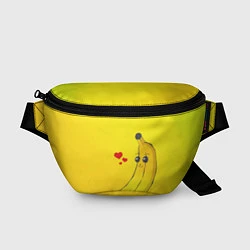 Поясная сумка Just Banana (Yellow), цвет: 3D-принт