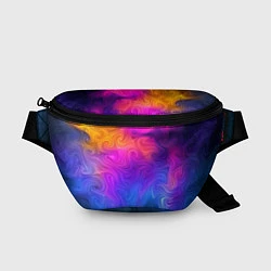 Поясная сумка Узор цвета, цвет: 3D-принт