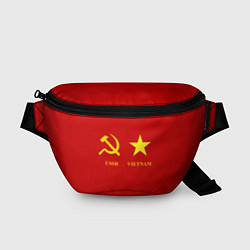 Поясная сумка СССР и Вьетнам, цвет: 3D-принт