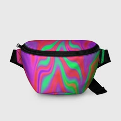 Поясная сумка Глянцевые краски, цвет: 3D-принт