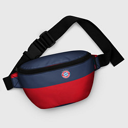Поясная сумка Bayern Munchen - Red-Blue FCB 2022 NEW, цвет: 3D-принт — фото 2