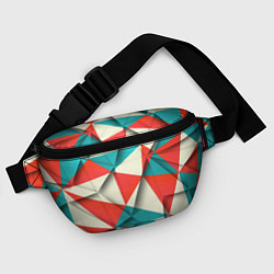 Поясная сумка Геометрия, цвет: 3D-принт — фото 2