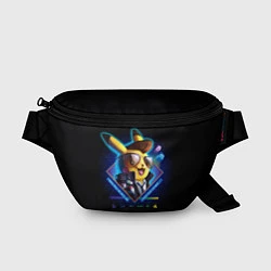 Поясная сумка Retro Pikachu, цвет: 3D-принт