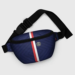 Поясная сумка FC PSG: Paris, цвет: 3D-принт — фото 2