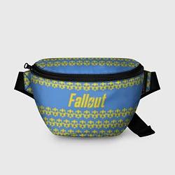 Поясная сумка Fallout: Danger Radiation, цвет: 3D-принт
