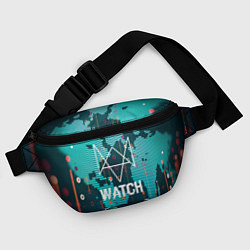 Поясная сумка Watch Dogs 2: Network Hack, цвет: 3D-принт — фото 2