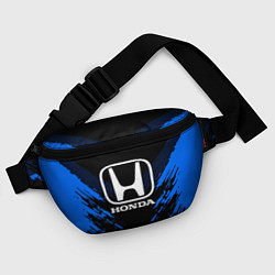 Поясная сумка Honda: Blue Anger, цвет: 3D-принт — фото 2