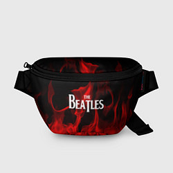 Поясная сумка The Beatles: Red Flame, цвет: 3D-принт