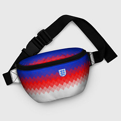 Поясная сумка Сборная Англии: Тренировочная ЧМ-2018, цвет: 3D-принт — фото 2