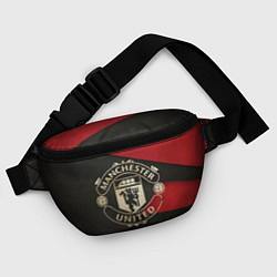 Поясная сумка FC Man United: Old Style, цвет: 3D-принт — фото 2