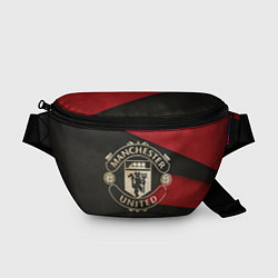 Поясная сумка FC Man United: Old Style, цвет: 3D-принт