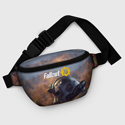 Поясная сумка Fallout 76, цвет: 3D-принт — фото 2